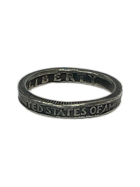 . リング・指輪 1962 LIBERTY COIN 25セント シルバーコインリン