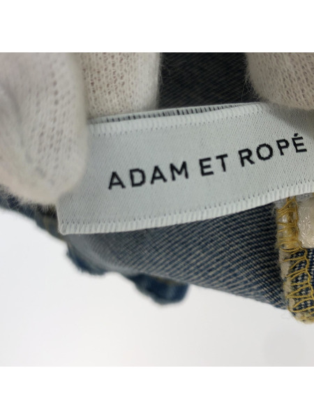 ADAM ET ROPE　サステナブルデニムブラウス　F[値下]