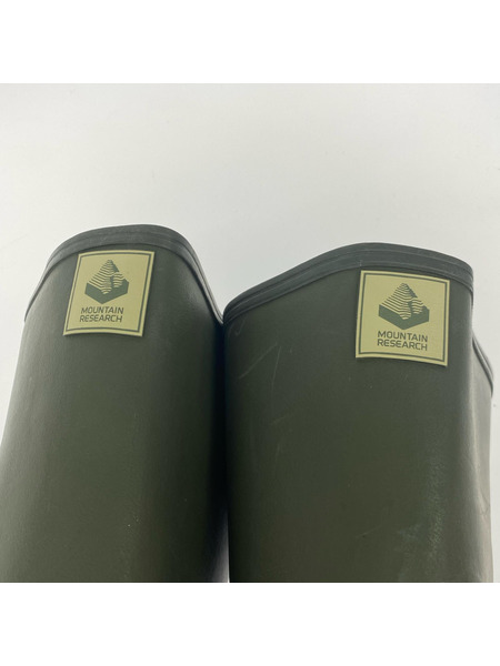MOUNTAIN RESEARCH ブーツ Wellington Boot カーキ 27.5㎝