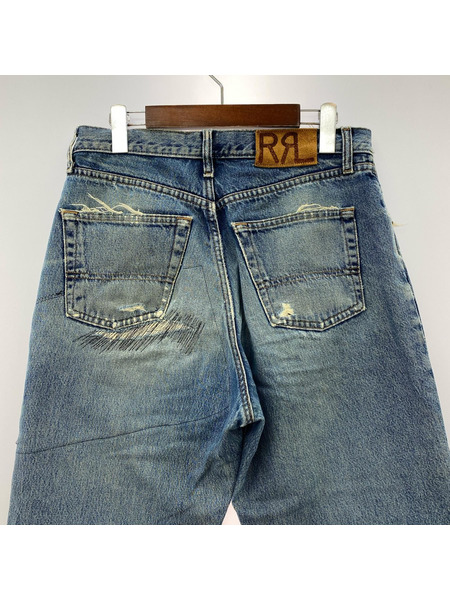 RRL 90s USA製 ダメージ加工デニム