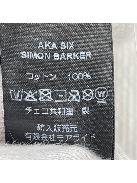 AKA SIX SIMON BARKER S/S TEE (XXL) ブラック