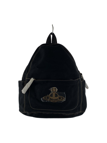 Vivienne Westwood リュックサック・バックパック エッジウェア リュック ゴールド×黒