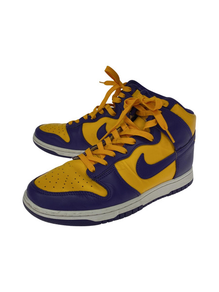 NIKE スニーカー n0647 NIKE DUNK HIGH RETRO 26.5[値下]
