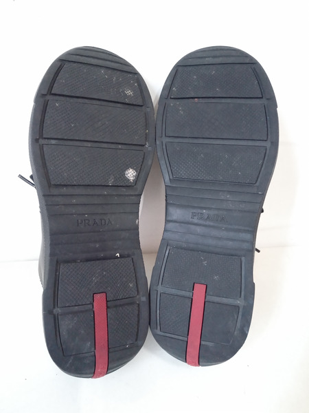 靴 PRADA SPORT レザースニーカー[値下]