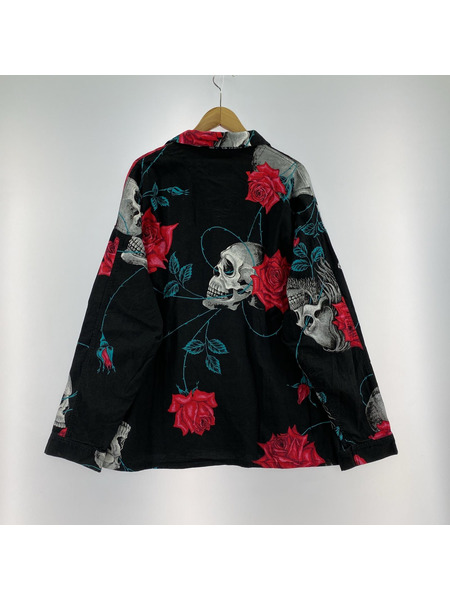 SAINT MICHAEL ×WILDSIDE PJ SHIRT サイズXL/ブラック[値下]