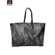 Bottega Veneta インストレッチオリュージョン パイソン転写 トートバッグ
