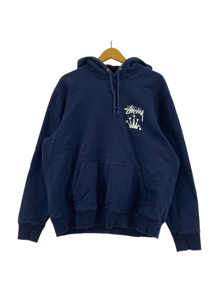 STUSSY パーカー 折レクラウン POパーカー