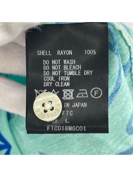 FTC 半袖シャツ × MIKE GIANT RAYON SHIRT (L)
