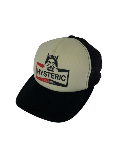 HYSTERIC GLAMOUR 21SS HYSTERIC UNLIMITED メッシュキャップ