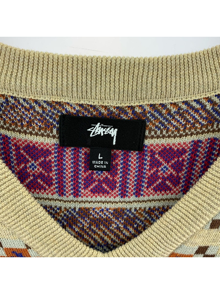 STUSSY ソノ他 ニットベスト L