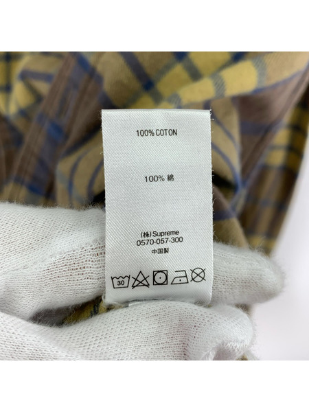 Supreme×HYSTERIC GLAMOUR 21SS Plaid Flannel Shirt XL