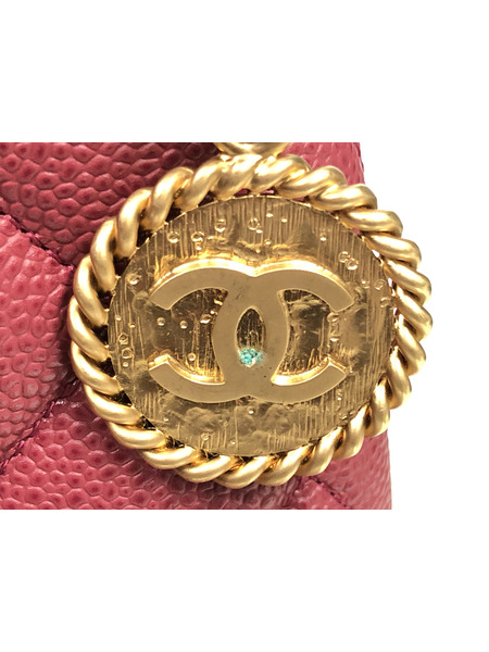 ハンドバッグ CHANEL キャビアスキン トートバッグ