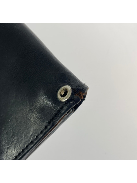 HTC 長財布 レザー スタッズ