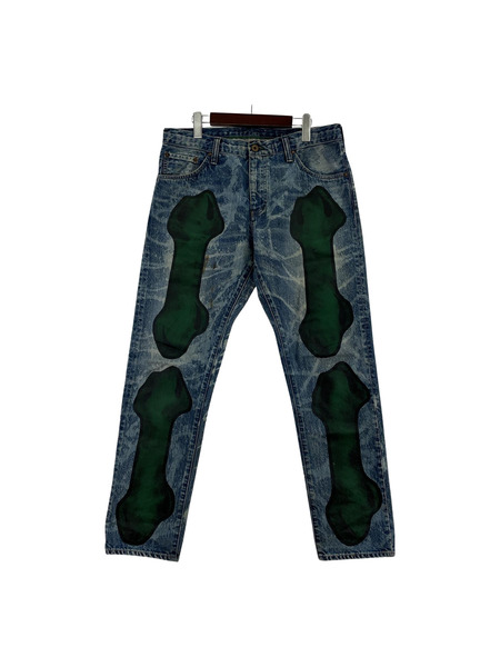 zombie denim/リメイク ブリーチデニムパンツ[値下]｜商品番号：2100208986750 - 買取王国ONLINESTORE