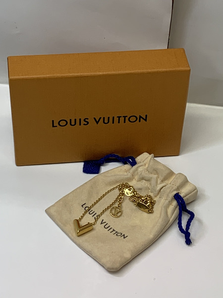 LV ネックレス･エセンシャル V M00857 ゴールド 開封品 ルイ ヴィトン LOUIS VUITTON ペンダント