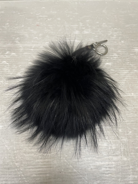 FENDI バッグバグズ モンスターバッグチャーム キーホルダー 黒 ブラック