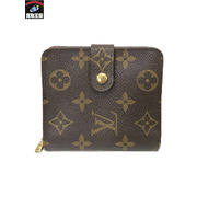 LV/コンパクトジップ/モノグラム　M61667