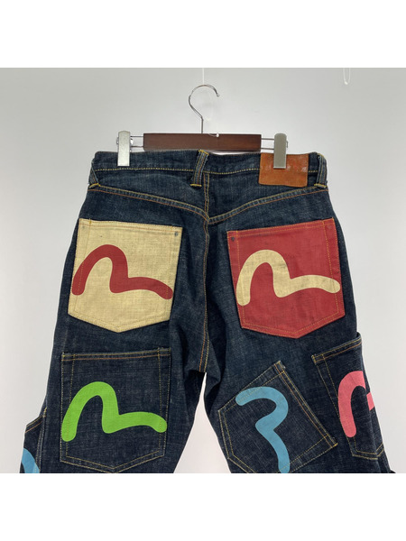 EVISU デニム・ジーンズ メニーポケット デニム 2001 W31[値下]