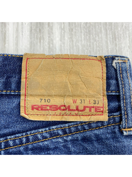 デニム・ジーンズ RESOLUTE 710 インディゴ(31)