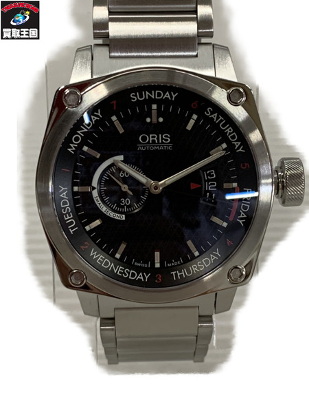 メンズAT ORIS/BC4スモールセコンドポインターデイト/OH仕上済26.02