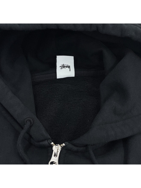 NIKExSTUSSY　Stone Washed Fleece Zip Hoodie　S