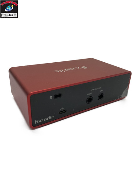 Focusrite Scarlett Solo ３rd Gen  通電OK