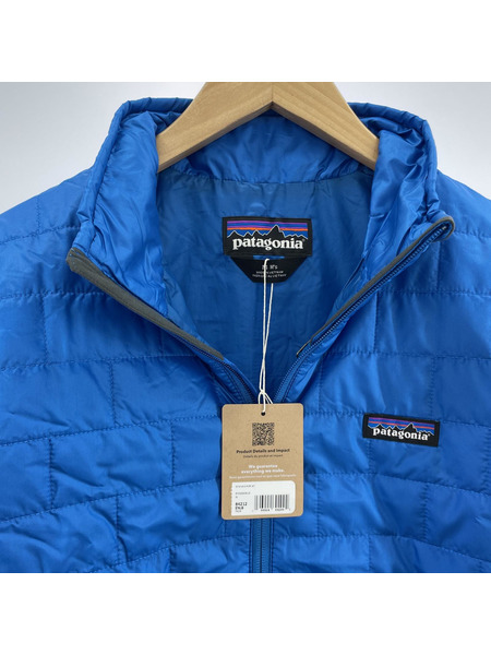 patagonia ダウンジャケット NANO PUFF JACKET 青(M)