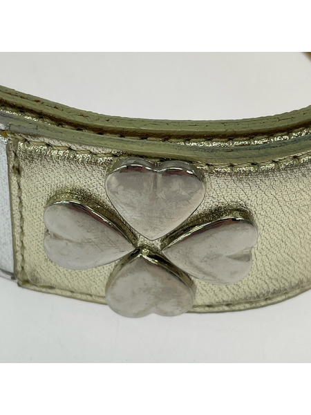 MASU ソノ他 21AW CLOVER STUDS BELT silver[値下]