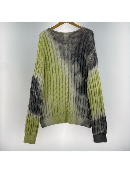 DIESEL ニット・セーター Vネック グラデーション(L)