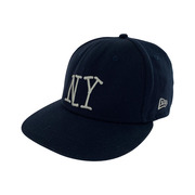 STUSSY×NEW ERA NY BBキャップ 7 3/8(58.7cm) ネイビー 1311005