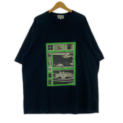 C.E 24SS VS 7SK JK3 5GH 5T2 プリントTee XXL ブラック