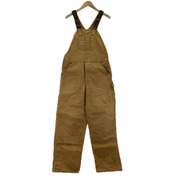 Carhartt オーバーオール・ツナギ ダブルニー メキシコ製 茶