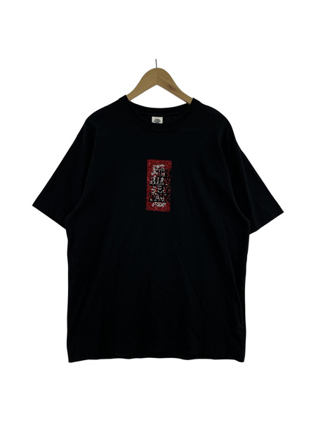 BLACK EYE PATCH S/S 取扱注意 ラインストーン tee L 黒