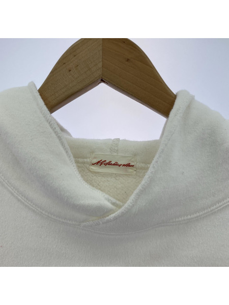 A.G.SPALDING サイドラインパーカー シングル スウェットパーカー 白[値下]