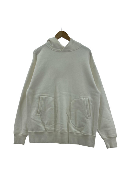 A.G.SPALDING サイドラインパーカー シングル スウェットパーカー 白[値下]