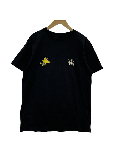 東洋エンタープライズ peanuts S/S カットソー 黒 (XL)