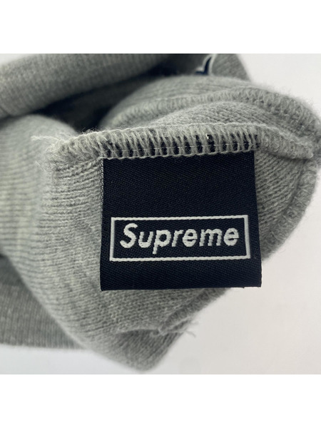 Supreme×NEW ERA 22AW S Logo Beanie Heather Grey[値下]