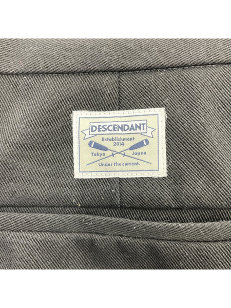 DESCENDANT GOOD OL’DAYS TROUSERS DC-6 GDT Twill Pants 1 黒