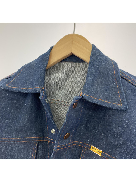 70s big yank denim jacket nos