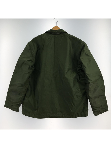 U.S.NAVY 70s ナイロンデッキジャケット L