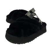 UGG シューズ DISCO CROSS SLIDE 黒 25.0cm