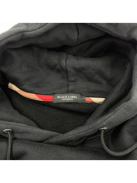 BURBERRY BLACK LABEL パーカー BLK/L[値下]