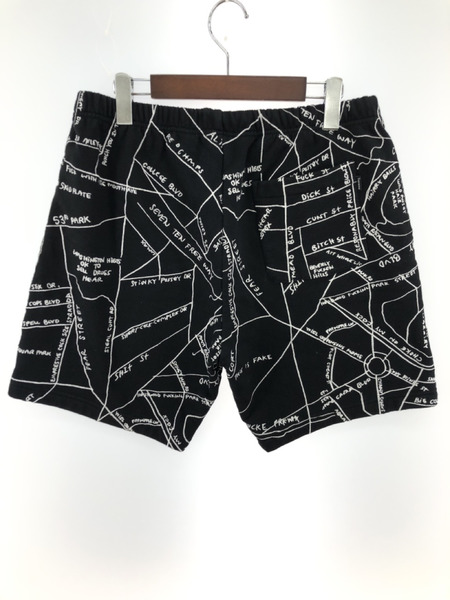 Supreme Gonz Embroidered Map ショーツ 黒｜商品番号：2100197398756