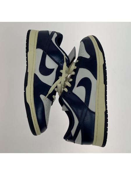 Nike WMNS Dunk Low PRM Midnight Navy and White[値下]