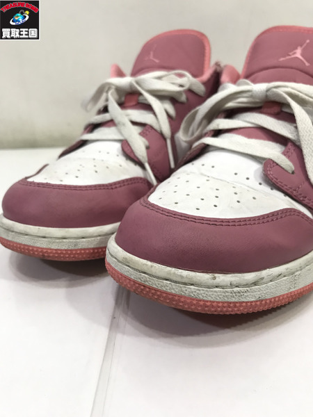 NIKE Air Jordan 1 Low/25.0cm/ナイキ/靴/スニーカー/シューズ/ピンク