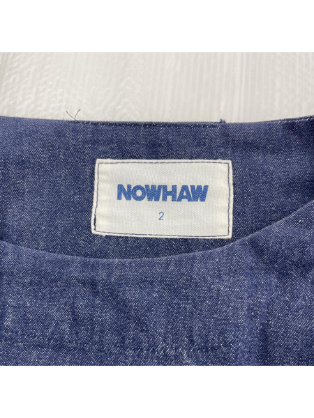 NOWHAW デニム プルオーバー パジャマセットアップ 2 インディゴ