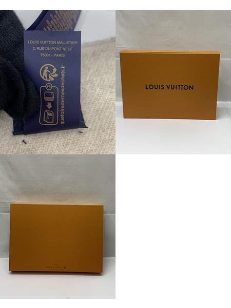 LV エシャルプ･レイキャビック グラディエント M73675 ベージュ 開封品 ルイ ヴィトン LOUIS VUITTON  マフラー モノグラム･ジャイアント カシミヤ 