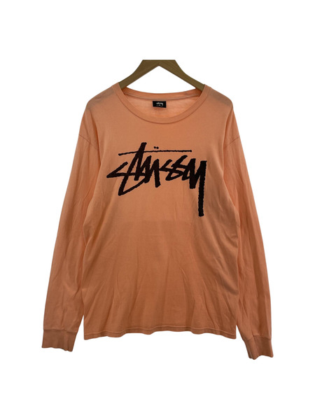 STUSSY ロゴ L/S Tee sizeM[値下]