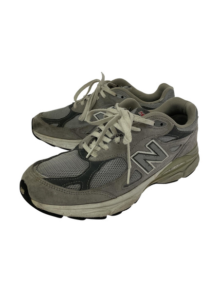 NEW BALANCE W990GL3 USA製 スニーカー (26) グレー