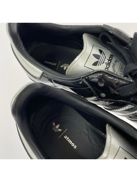 adidas originals スニーカー SAMBA ATMOS ローカットスニーカ- 黒シルバー